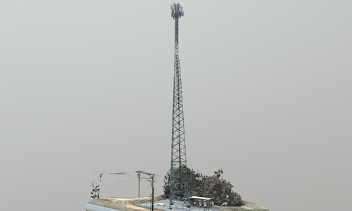 Highly accurate 3D reconstruction of telecom tower assets